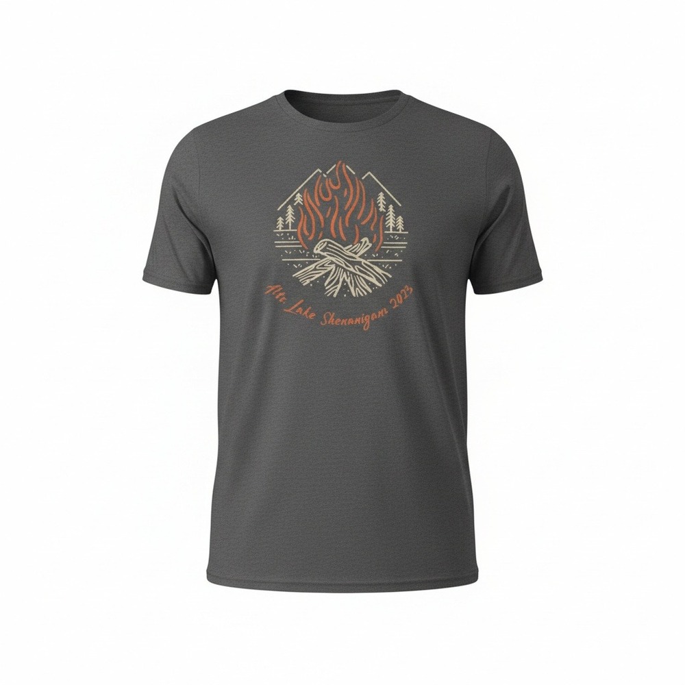 Alta Lake Shenanigans 2023 Graphic T Shirt Women's Large Men's Medium Charcoal